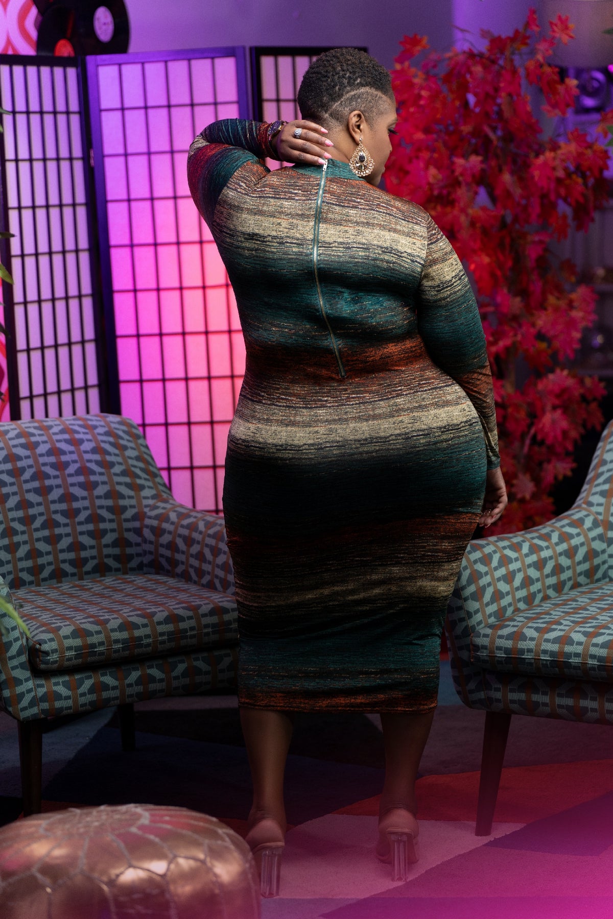 Take A Glimpse Dress
