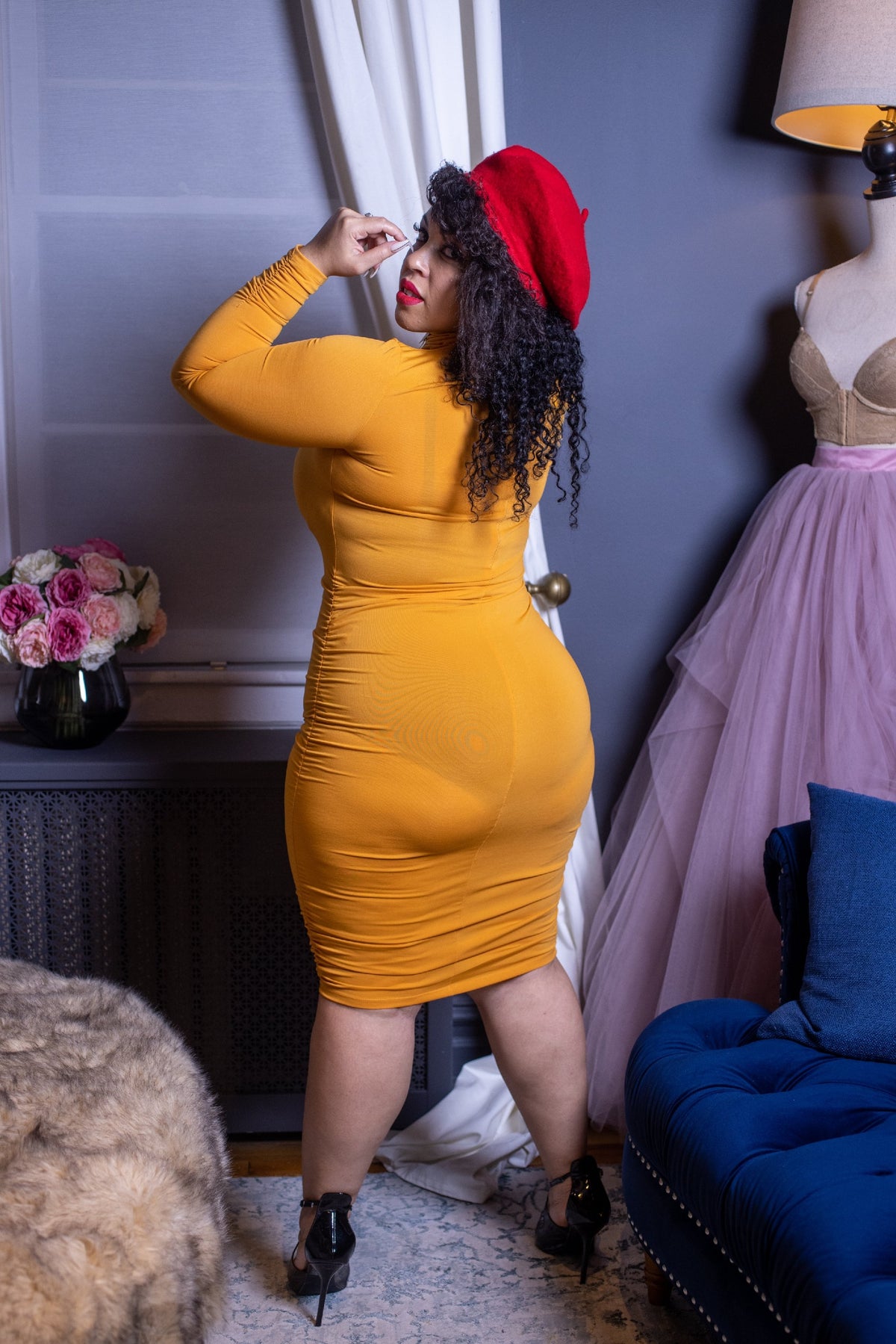 Watch Me Work Dress - Noli-Fashion