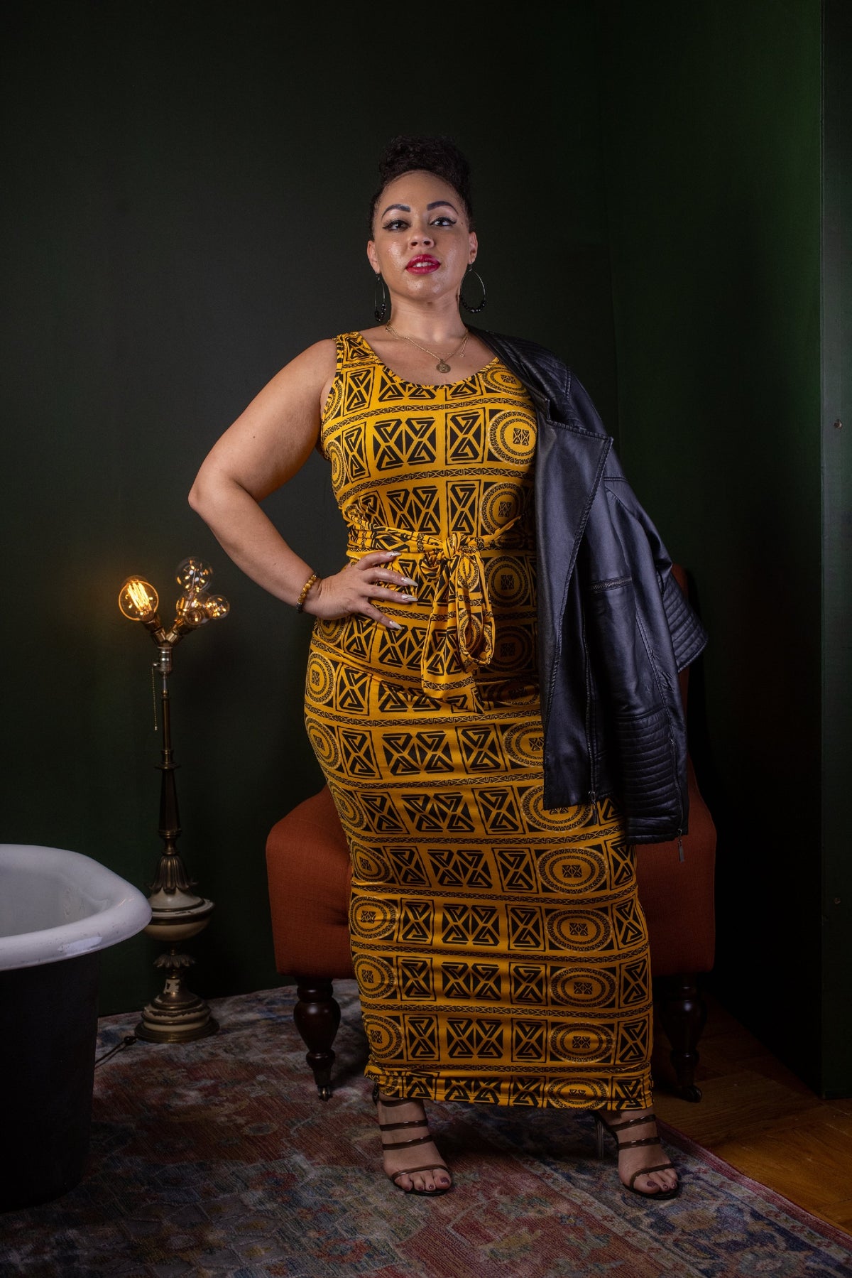 Versace Vibes Dress - Noli-Fashion