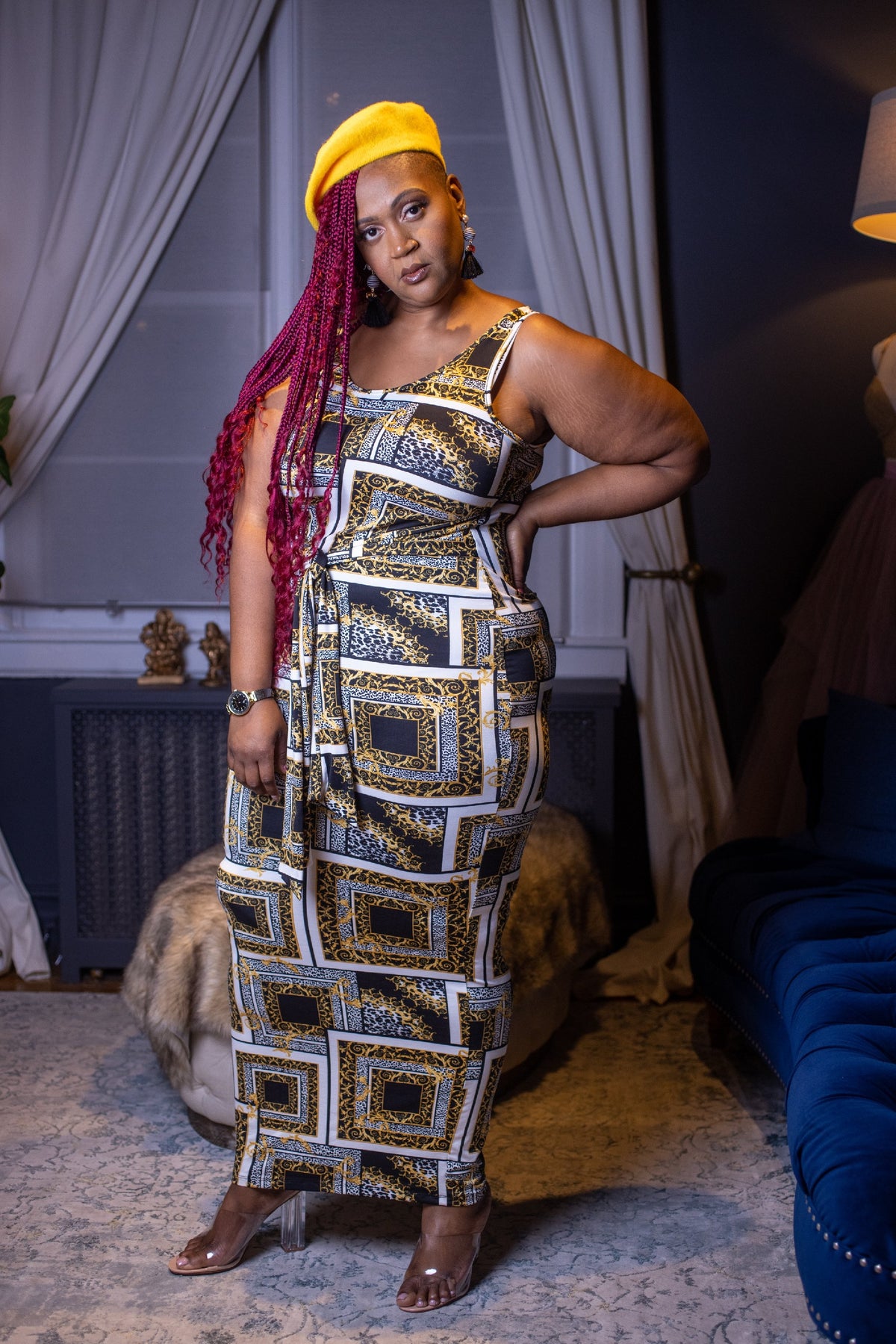 Versace Vibes Dress - Noli-Fashion