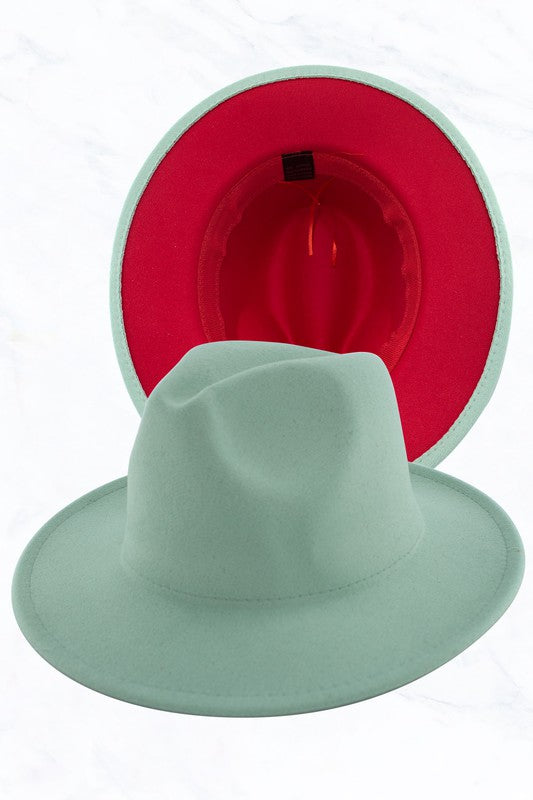 Two Toned Fedora - Noli-Fashion