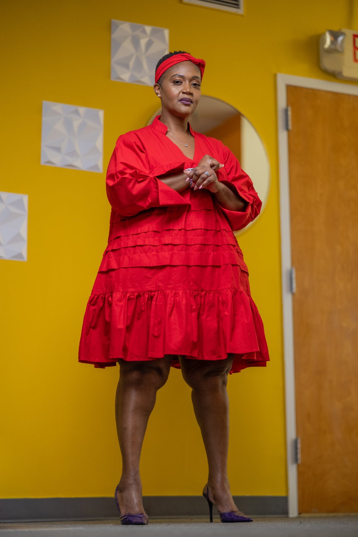 Ruby Red Dress - Noli-Fashion