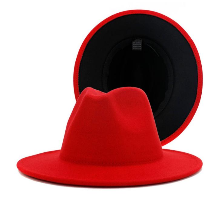 Two Toned Fedora - Noli-Fashion