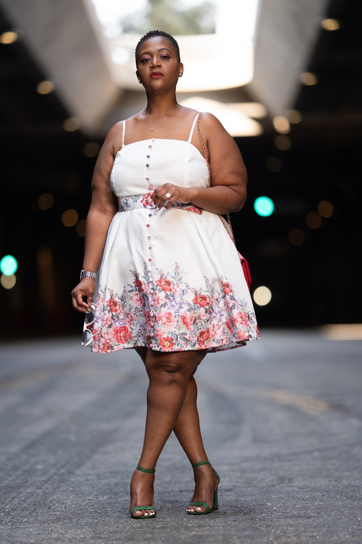 Hint of Roses Dress - Noli-Fashion
