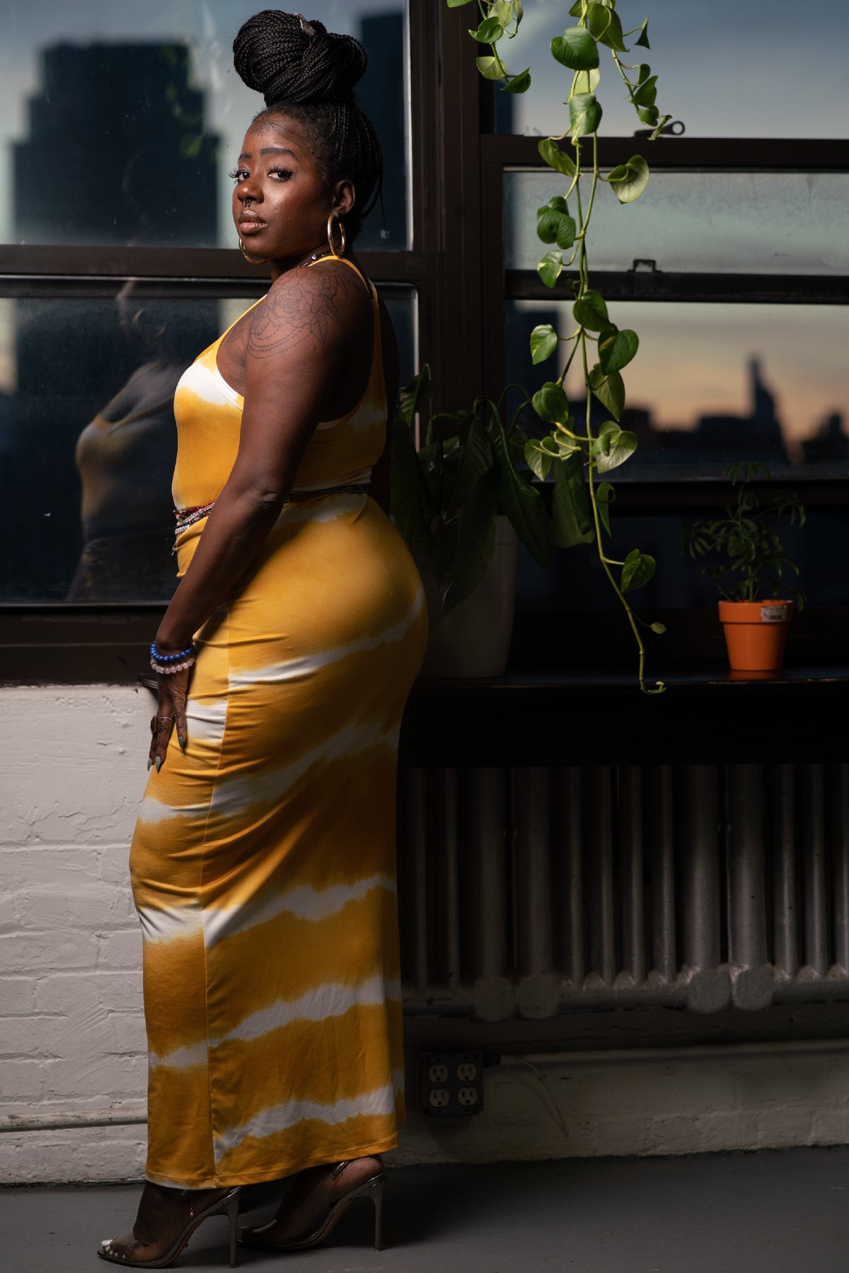 Tie-Dye Racer Back Maxi - Noli-Fashion