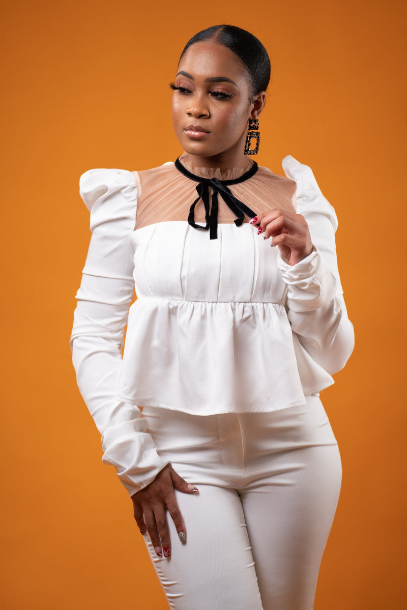 She Fancy Pant Set - Noli-Fashion