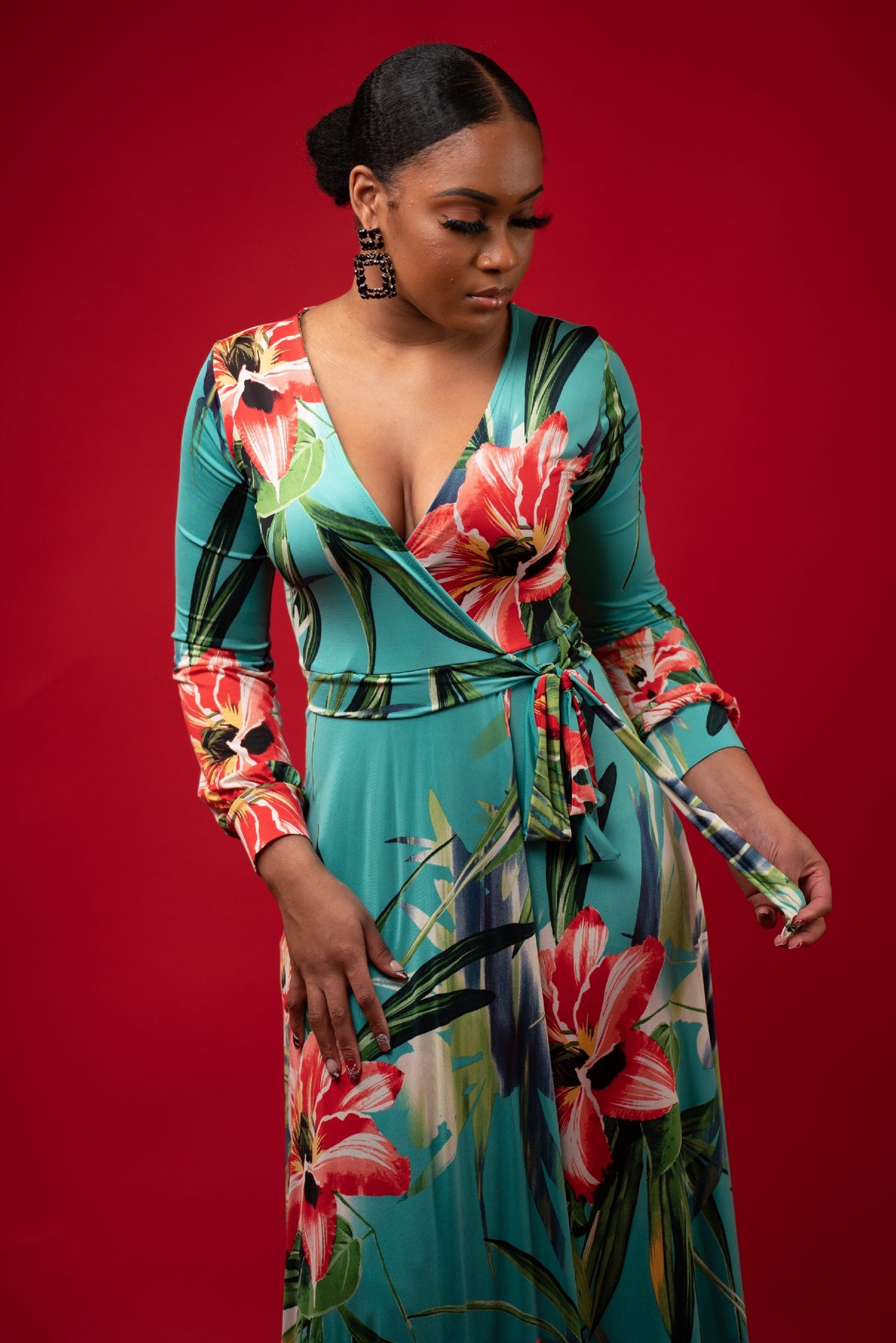 Tropical Garden Maxi Dress - Noli-Fashion
