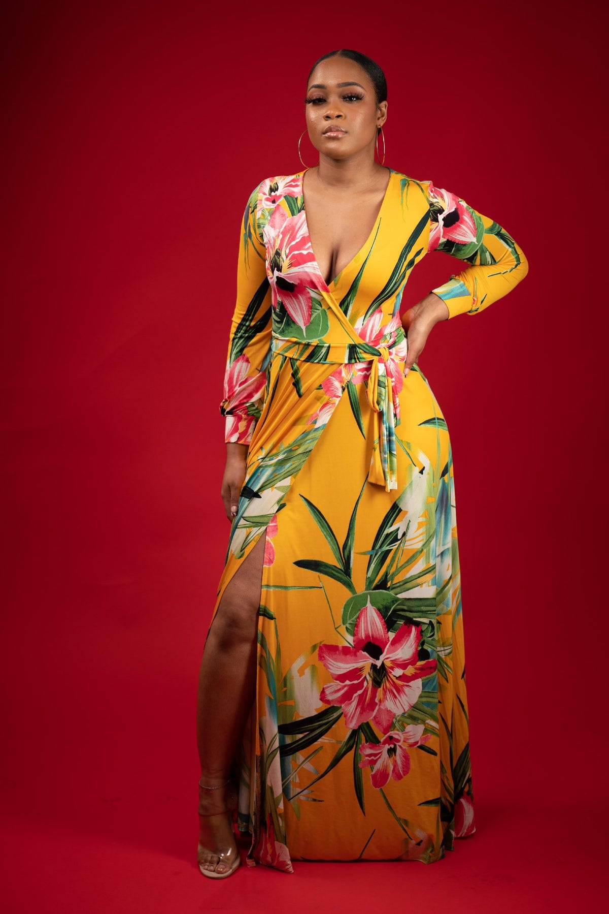 Tropical Garden Maxi Dress - Noli-Fashion