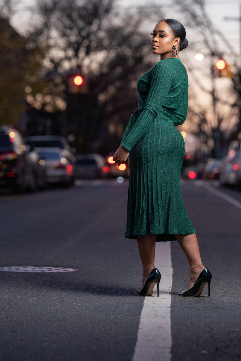 Emerald Dreams Dress - Noli-Fashion