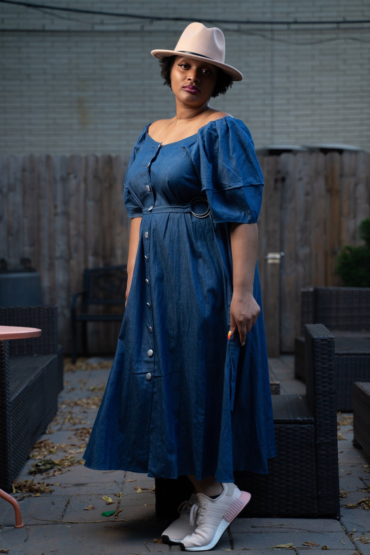 Baby Girl Denim Dress - Noli-Fashion