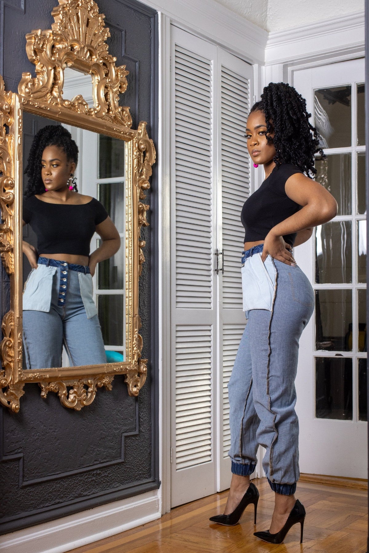 My Wrong Side Denim Pant - Noli-Fashion