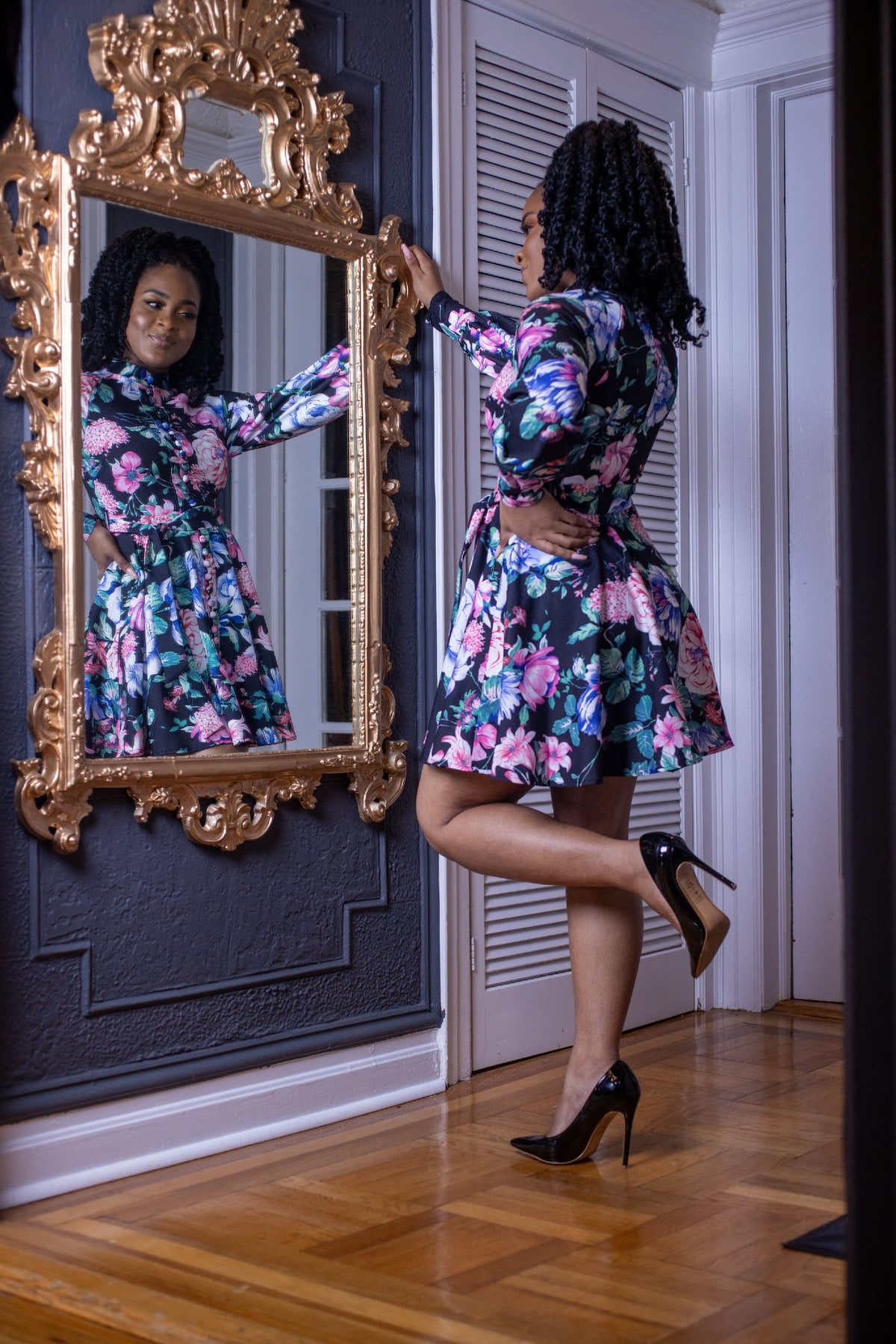 Roses In Bloom Dress - Noli-Fashion