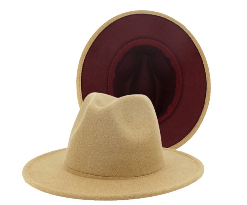 Two Toned Fedora - Noli-Fashion
