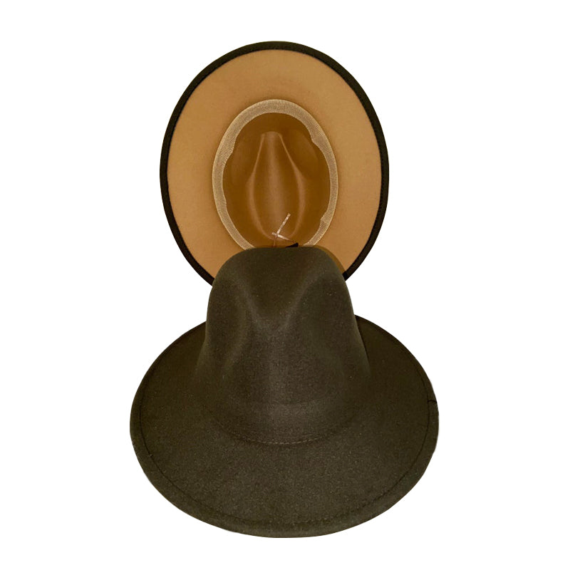 Two Toned Fedora - Noli-Fashion
