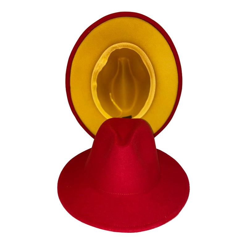 Two Toned Fedora - Noli-Fashion